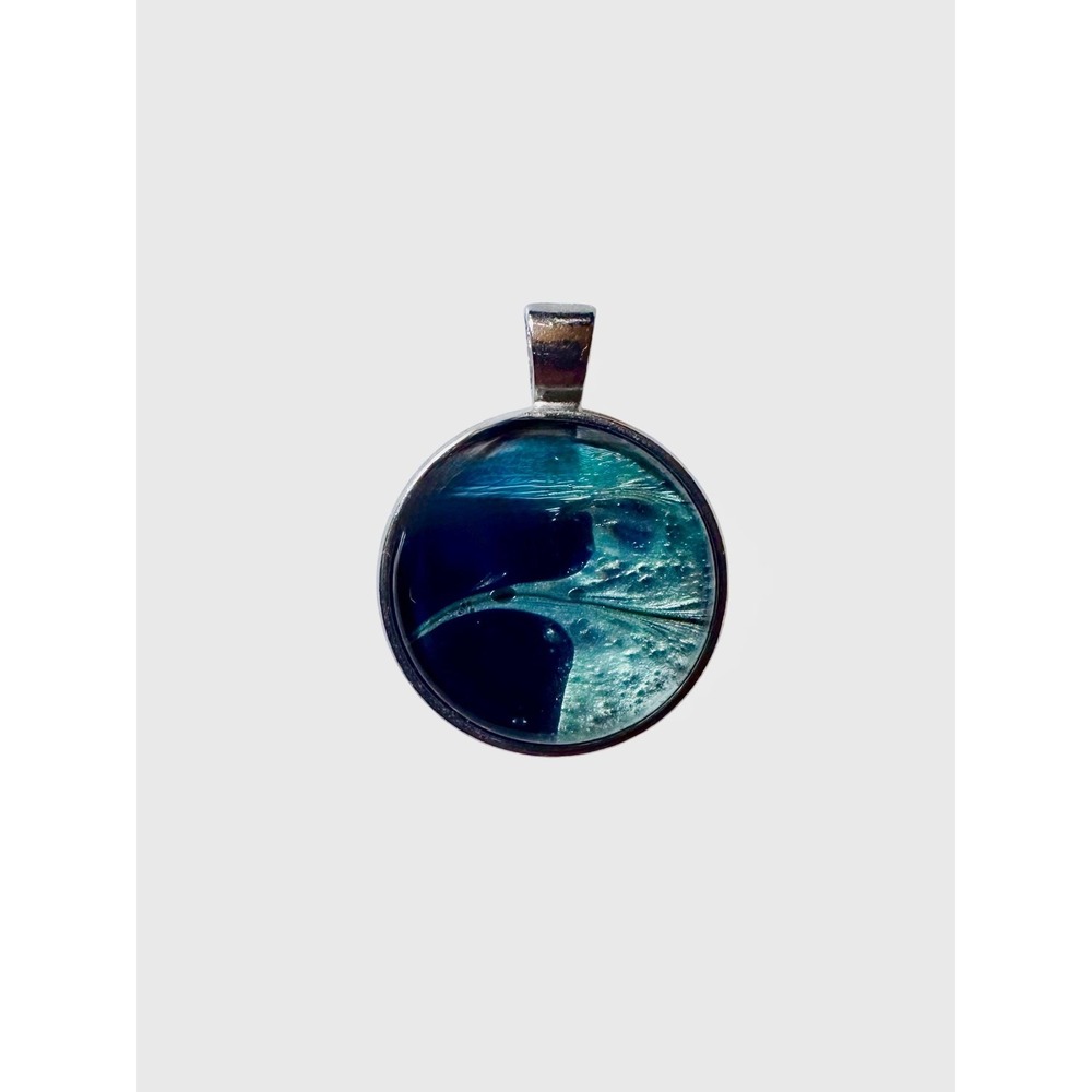 Acrylic Paint Skin Jewelry Pendant